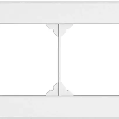 Intestazione INC EDIZIO.liv SNAPFIX® 1×4 per combinazioni a libera scelta bianco 