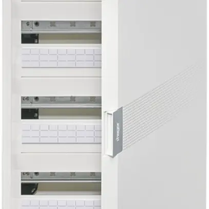 Coffret de distribution AP Hager vega 4 rangées 18UM porte IP40 400×775×146mm 