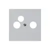 Placca frontale kallysto grigio chiaro per R/TV-NET 60×60mm 