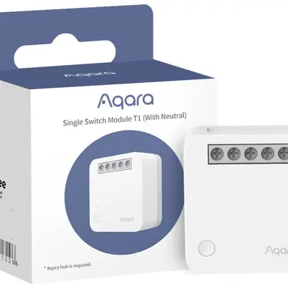 Actionneur-commutateur RF INC Aqara T1 SSM-U01 1-canal 4-fils 250V/10A Zigbee 