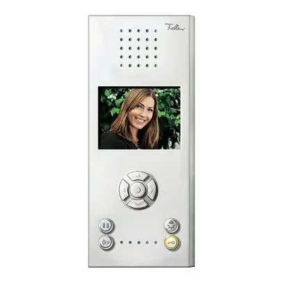 Poste mains libres AP FH vidéo couleur, avec écran 88.9mm 