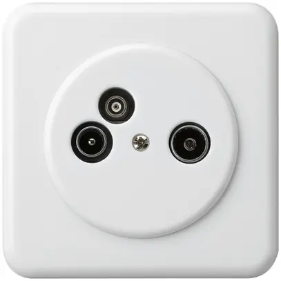 UP-Antennendose TV-R-Daten basico C 2GHz 19db weiss 