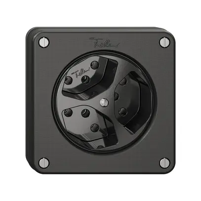 Prise NUPU NEVO, 3×T13, noir 