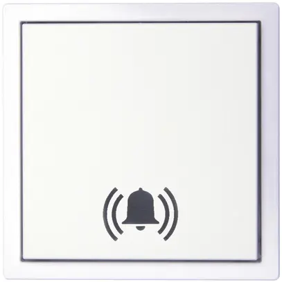 Pulsante RF AP ALADIN Turo, EnOcean, 2C/1T, "campana", senza batteria, bianco 