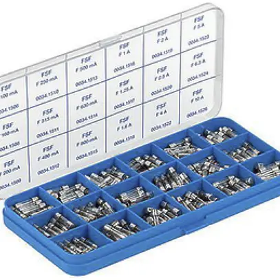 Assortimento di fusibili rapidi, grande capacità di interruzione (H) 