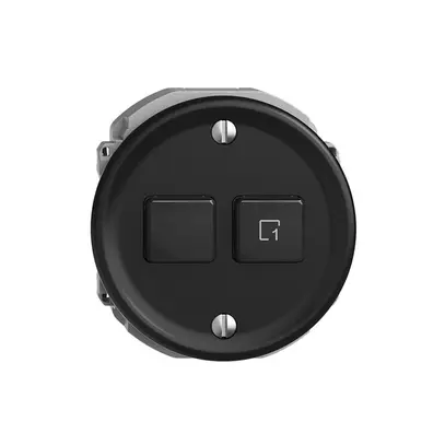 Comando per interruttore 1c scena/2t Sdue Wiser nero 