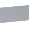 Plaque d'obturation 19" 1UH, gris couleur: NCS2502-B, tôle d'acier 