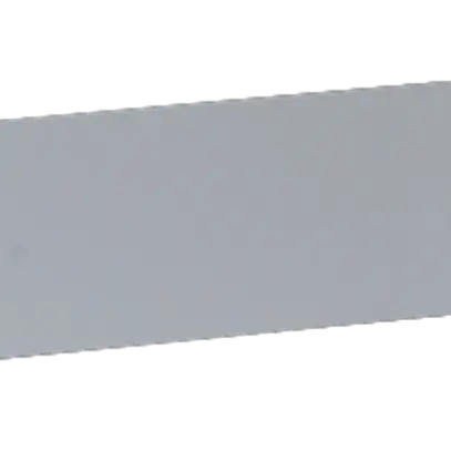 Plaque d'obturation 19" 1UH, gris couleur: NCS2502-B, tôle d'acier 
