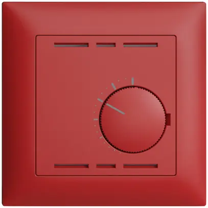 Thermostat d'ambiance ENC EDIZIOdue berry, sans interrupteur 