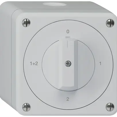 Interrupteur rotatif AP robusto IP55 schéma 1/1P gris 