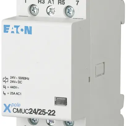 Contacteur ETN 24V AC/DC, 4F 25A 