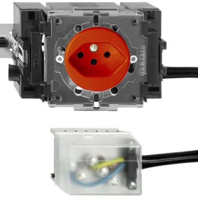 Presa INS FH T13 L2 arancione 49…69mm per cavo piatto Powerbus 