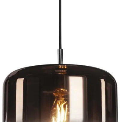 Luminaire suspendu SLV PANTILO 28 E27 15W Ø280×172mm cuivre/verre 
