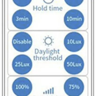Telecomando DOTLUX LIGHTBARsensor infrarosso 115×70×10mm 