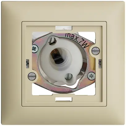 Lampada spia INC EDIZIOdue vanille, 7W senza calotta piatta 