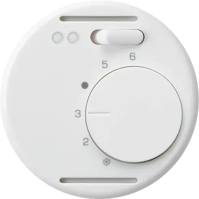 Insert pour thermostat d'ambiance ENC basico blanc pour plancher chauffant 