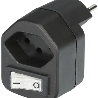 Spina di derivazione MH 1×T13 nero con interruttore 