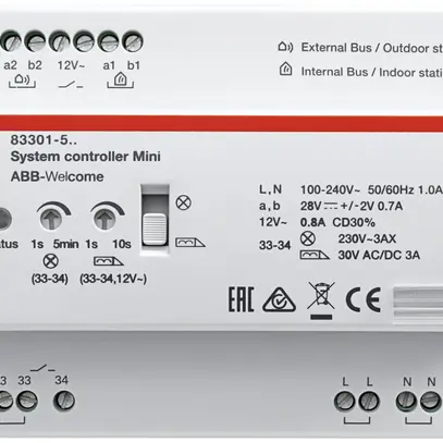 Centrale sistema AMD ABB-Welcome Mini 