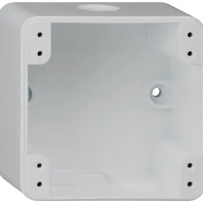 Boîtier AP robusto 1×1 gris 86×86×48mm 