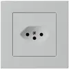 Prise ENC kallysto.pro T13 gris clair avec sécurité enfants 
