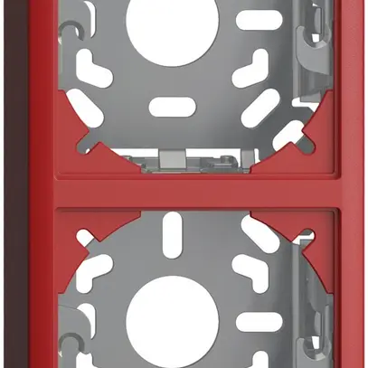 Cappa con piastra di base 2×39mm per combinazione FX verticale/orizzontale berry 