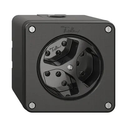 Presa NAPU NEVO, 3×T13, nero 