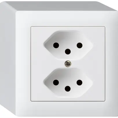 Presa AP kallysto 2×T13 bianco 