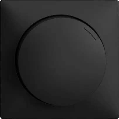 Variateur ENC EDIZIOdue 20…300W coupure de phase descendante noir 