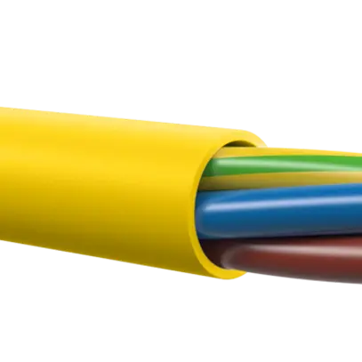Cavo di installazione FE05C 5×4mm² 3LNPE giallo Cca Una lunghezza