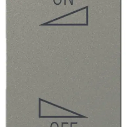 Bascule lumineuse ENC Legrand magnésium son, 1 module 