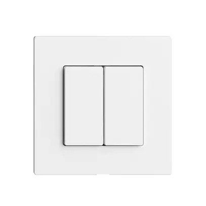 Commande pour interrupteur 2K/2T Edue Wiser blanc 