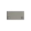 Touche 1/2 KNX/électron.a.LED EDIZIOdue commande à 2-touches gris foncé 