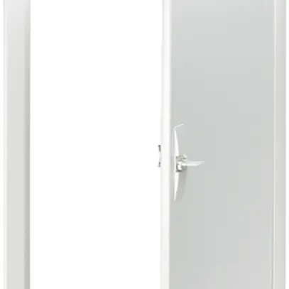 Cadre avec porte Hager univers 353×553×10mm IP00 blanc pour FW31U.. 