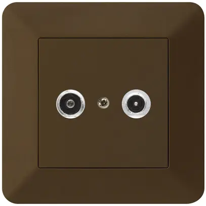 Prise antenne ENC kallysto.trend R/TV 14dB 2GHz brun 