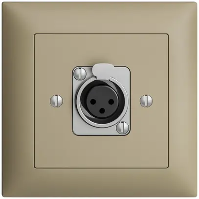 Kit de montage ENC EDIZIOdue XLR 3L P sand 