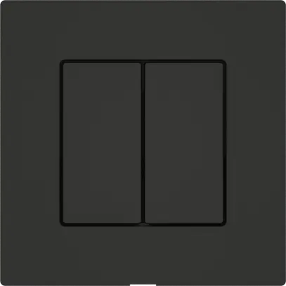 Stazione sec.interr.EDIZIO.liv Wiser SNAPFIX® 2 canali 2 tasti WLAN ne 