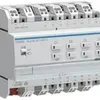 Modulo di uscita AMD KNX Hager easy 16A C carico octuplo 