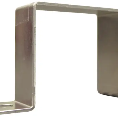 Brida alu 2 viti 60×60mm 