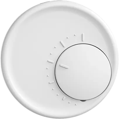 UP-Raumthermostat STANDARDdue weiss ohne Schalter 