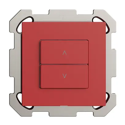 Stazione secondaria INC 1K/2T per interruttore tapparelle Edue Wiser berry 