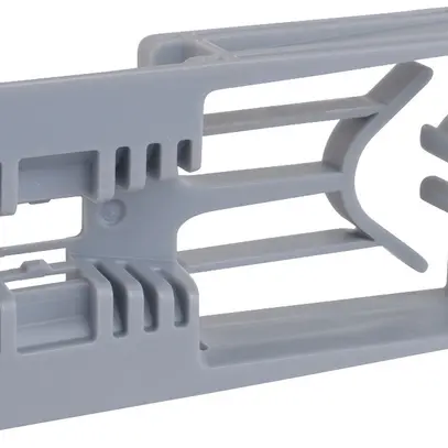 Guide-câble frontal pour panneau Netscale 48, 80mm, 1UH, gris 