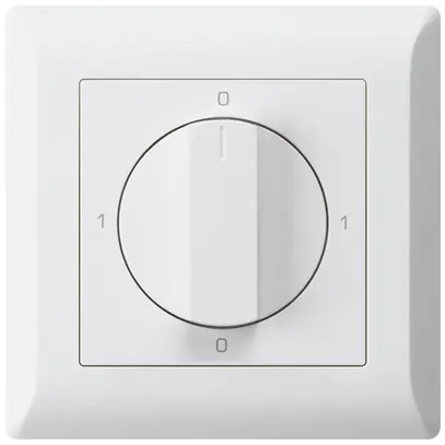 Interrupteur rotatif ENC kallysto.line 0/1L blanc avec manette 