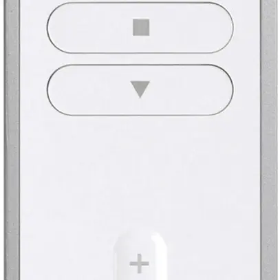 Telecomando RF elero ProLine MonoCom Slide 1 canale a batteria bianco 