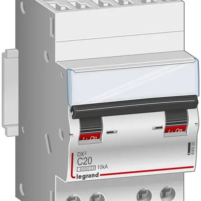 Disjoncteur Legrand C 4P 16A 4500A/6kA raccordement broches 