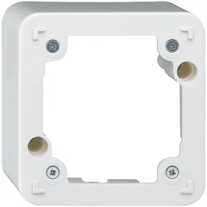 Cadre AP basico 1×1/50mm blanc 