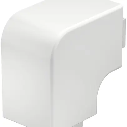 Angle plat Bettermann pour canal d'installation WDK gris clair 60×60mm 