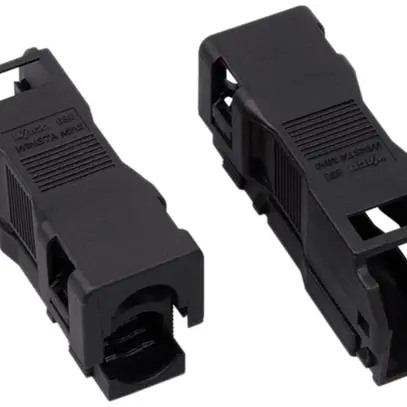 Boîtier à décharge de traction WINSTA MINI 2L f.Ø3.8…8.2mm, noir 