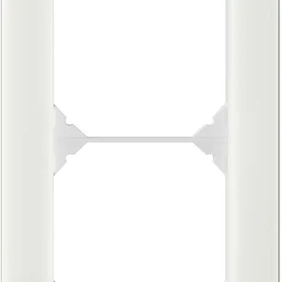 UP-Kopfzeile EDIZIO.liv prestige SNAPFIX® 2×1 154×94mm glas weiss 