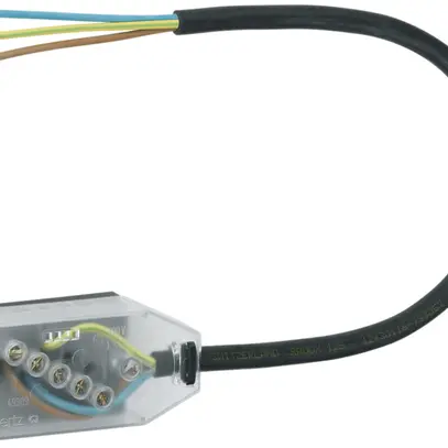 Scatola L1-N-PE 10A per cavo piatto con cavo 300mm 