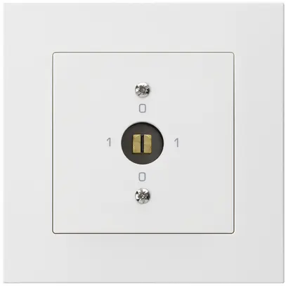 UP-Steckschlüsselschalter kallysto.pro 0/1L weiss 